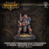 trencher commando scattergunner cygnar weapon attachment